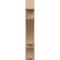 Ekena Millwork 8-in W x 34-in D x 46-in H Balboa Block Rough Cedar Woodgrain TimberThane Outlooker, Primed Tan OUTUR080X34X46BOA44RCPR - alternate 4